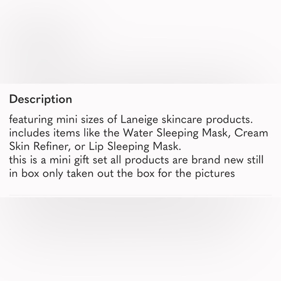 LANEIGE Cream Skin and Water Bank Trio - Picture 3 of 6